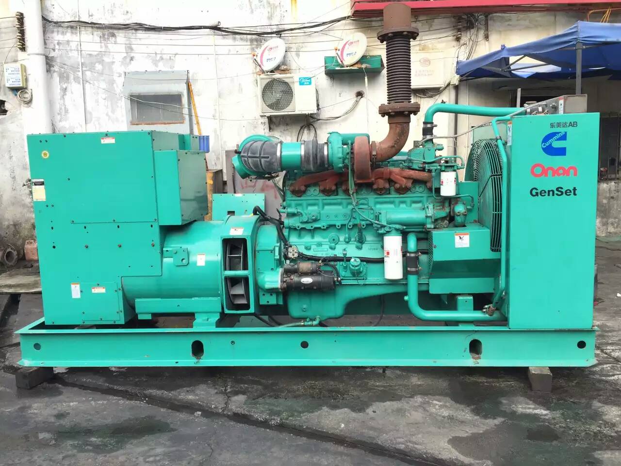 曲江租赁发电机-柴油发电机不正常冒烟的原因